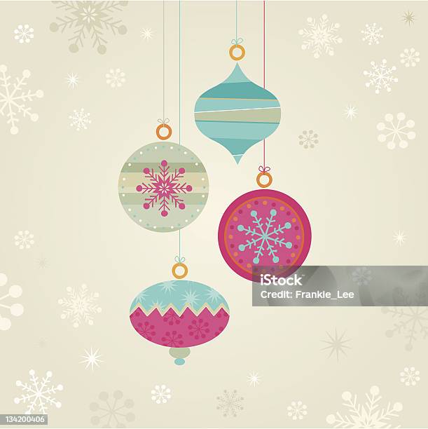 Bolas Para Árvore De Natal - Arte vetorial de stock e mais imagens de Bola de Árvore de Natal - Bola de Árvore de Natal, Ilustração, Natal