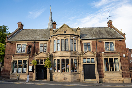 Buxton.Derbyshire.United Kingdom.June 3rd 2023.Photo of the Buxton opera house in Derbyshire