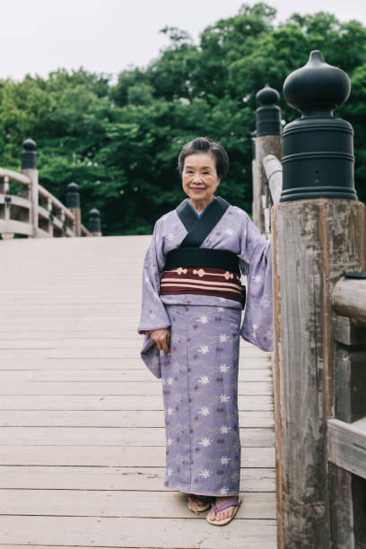 istock Japanese women in traditional kimono 1342009302