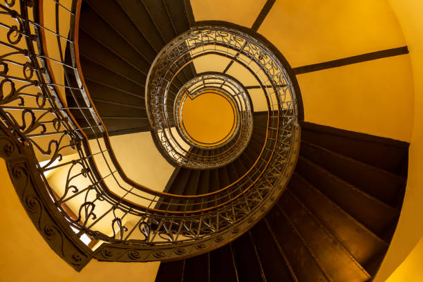 istock An atmospheric staircase in a pre-war 1342010558