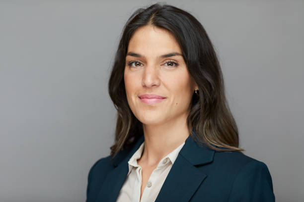 istock A young businesswoman wearing a suit. 1342013358