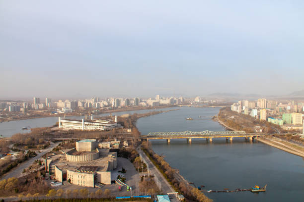 istock View of Yanggakdo in Pyongyang 1342014545