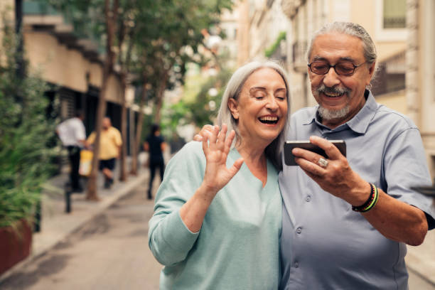 istock Senior couple on vacation 1342014878