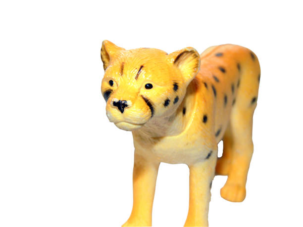 istock toy cheetah isolated on white background 1342022815