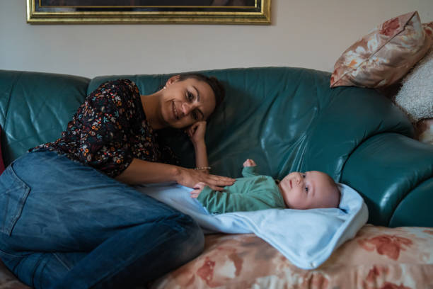 istock Caring aunt spending some alone time with her baby boy cousin 1342027332