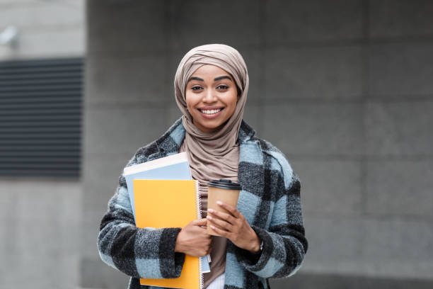 istock Beautiful woman student or teacher ready for lesson and study after covid-19 quarantine 1342030382