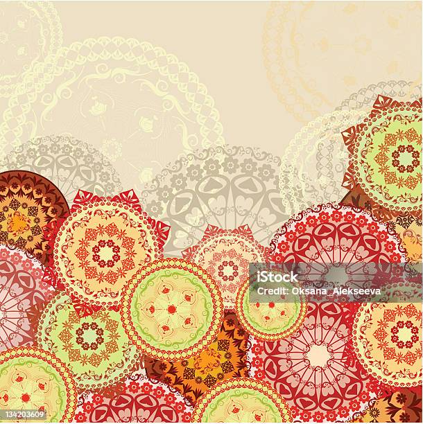 Mandala Background Stock Illustration - Download Image Now - Abstract, Art And Craft, Computer Graphic