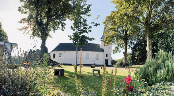 istock Perspective Chapel in the country 1342038753