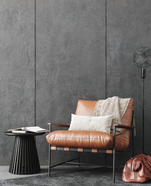 istock Living room interior in loft, industrial style 1342039920