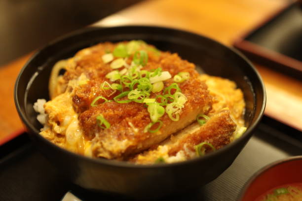 istock Katsudon in japan 1342041173