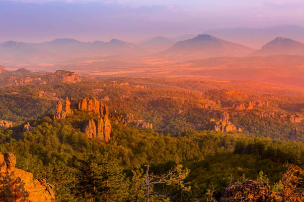 istock Cliff rocks sunset, Belogradchik, Bulgaria 1342042215