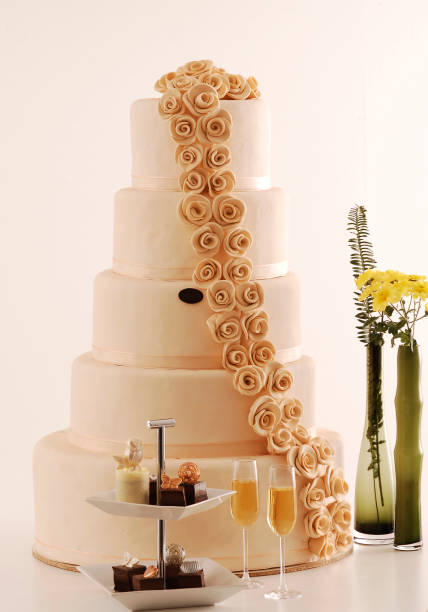 istock Table with loads of cakes, cupcakes 1342047623