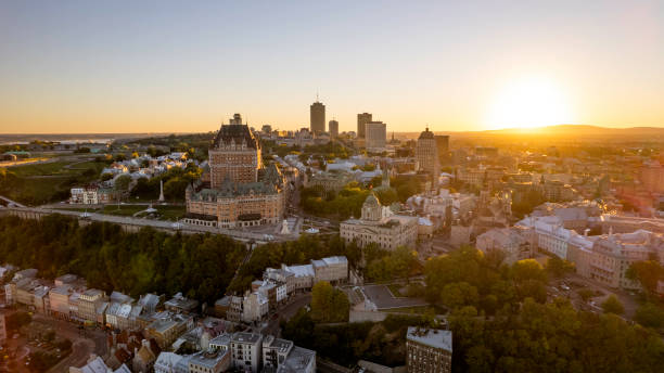Old Quebec Aerial Photo
