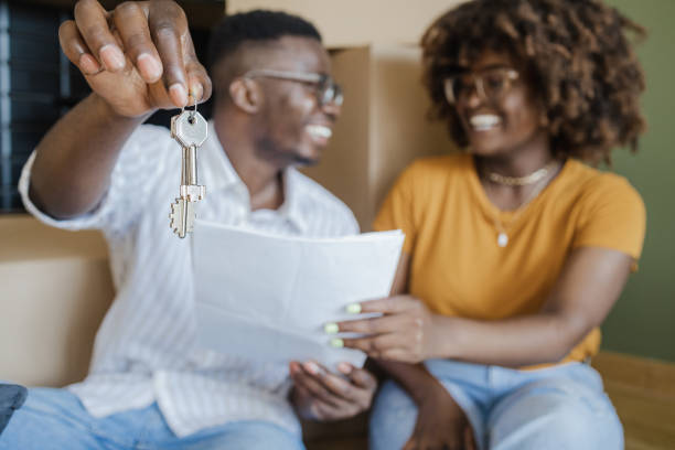istock Contract and keys to the new apartment 1342055323