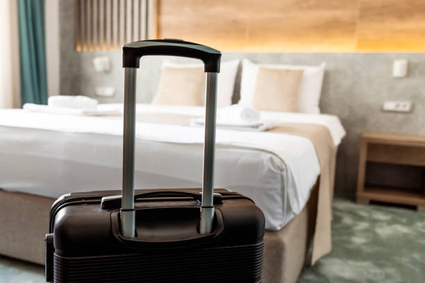 istock Scene in hotel room 1342057084