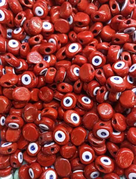 istock Traditional turkish evil ete beads ornaments in bodrum turkey 1342059196