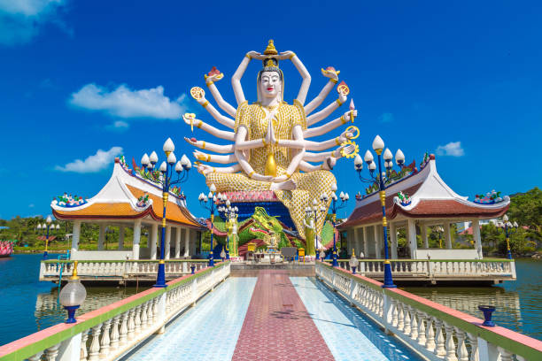 istock Statue of Shiva at Samui, Thailand 1342068680