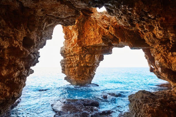 istock Cala del Moraig beach caves in Benitatxell 1342084726
