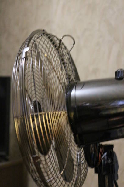istock Fan close-up in the room 1342088396