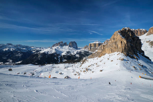 istock Ski resort in Dolomites, Italy 1342089296