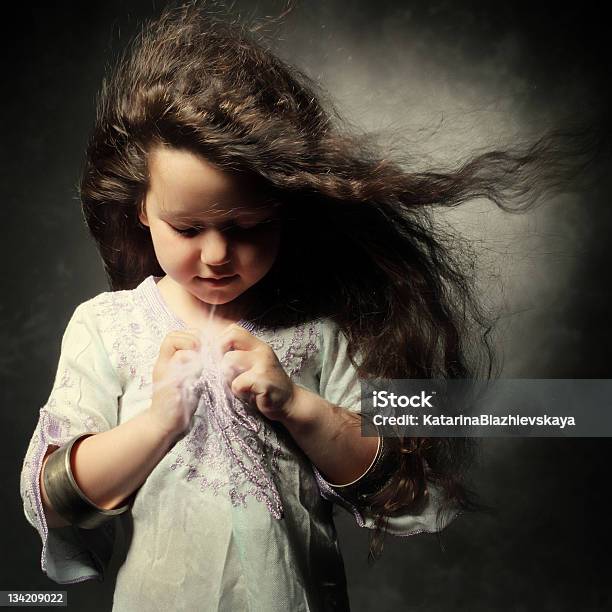 Little Angel Stock Photo - Download Image Now - Baby - Human Age, Baby Girls, Eyes Closed