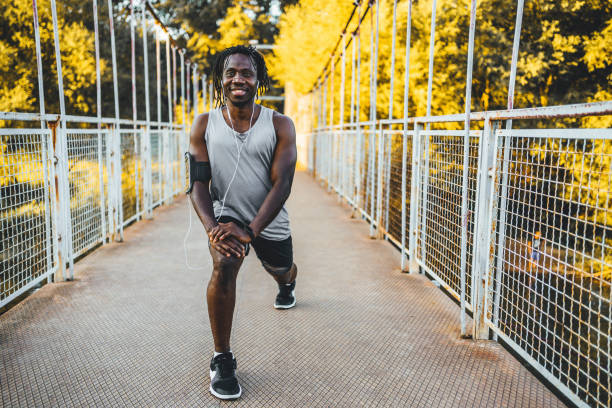 istock Sporty man exercising outdoor 1342090551