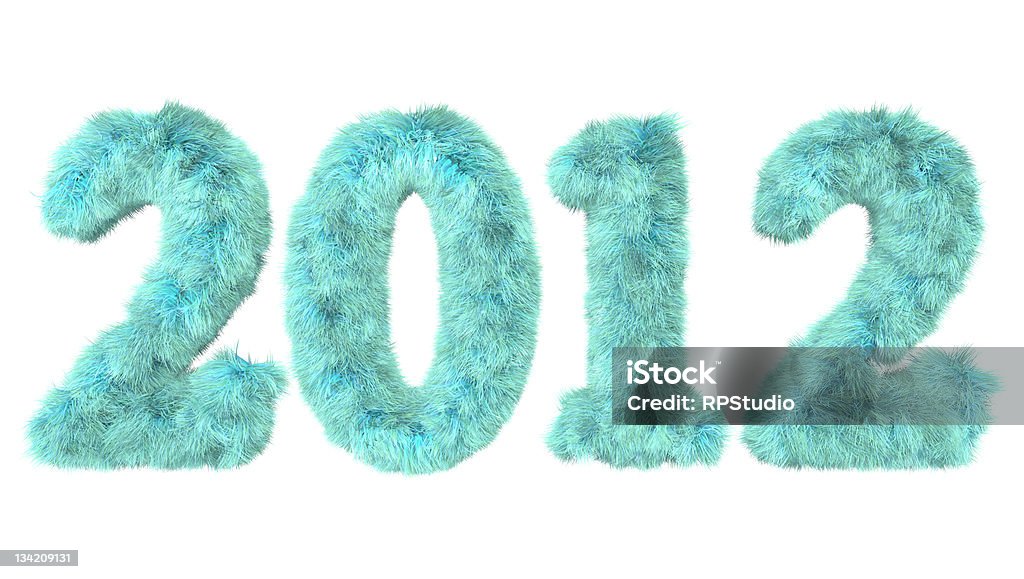 2012 年の書面にワイルドなターコイズブルーの髪 - 2012年のロイヤリティフリーストックフォト
