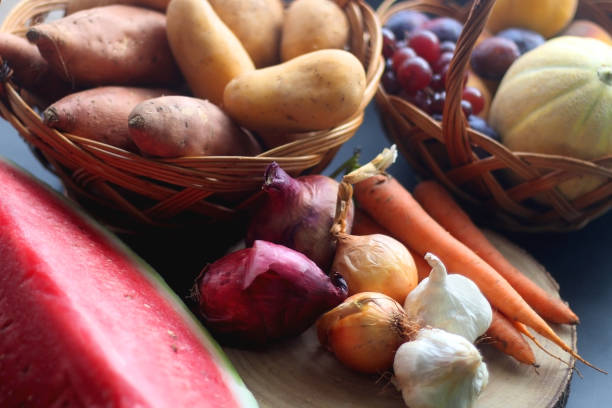 istock Seasonal Fruit and Vegetable 1342091644