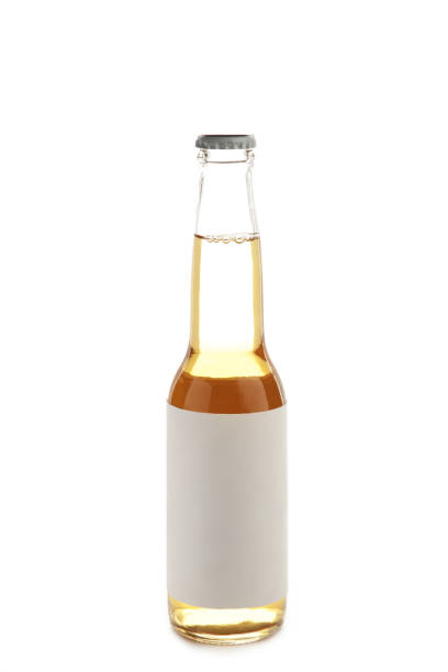 istock Bottle of beer isolated on white background 1342093496