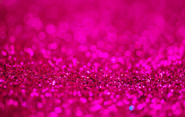 istock Glitter light abstract purple bokeh light background 1342094369