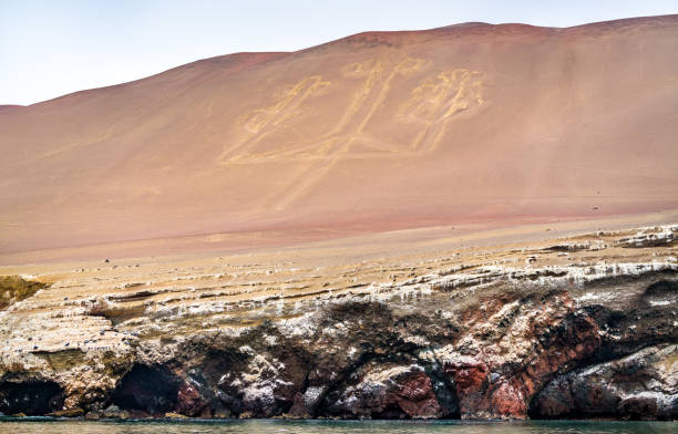 istock The Paracas Candelabra, a prehistoric geoglyph in Peru 1342097663