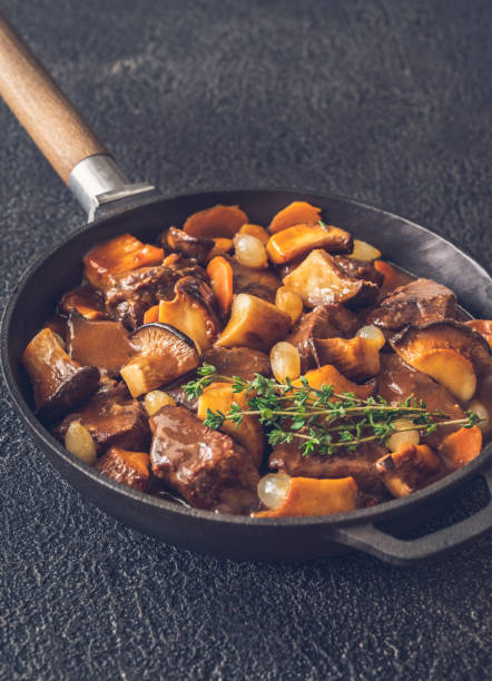 istock Beef bourguignon - French beef stew 1342098226