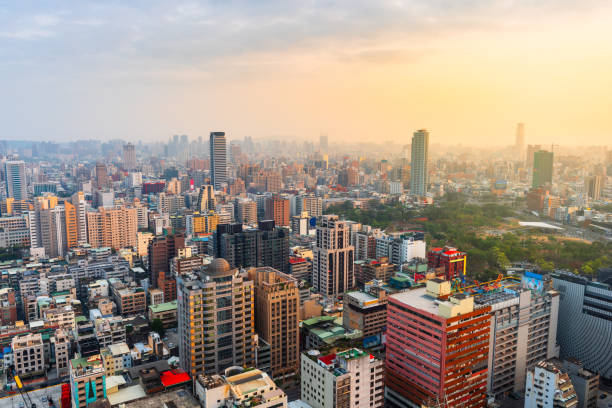istock Kaohsiung, Taiwan City Skyline 1342100778