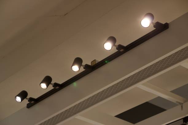 istock A group of wall lights at the ceiling 1342101540