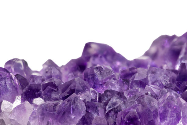 istock amethyst with lilac color large crystals on white 1342112298
