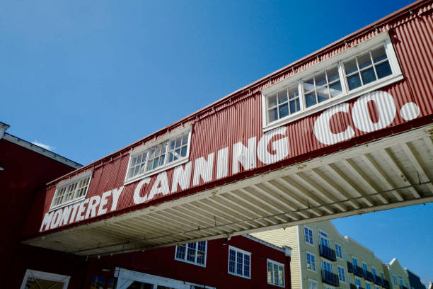 monterey (kalifornien) - monterey california monterey county cannery row stock-fotos und bilder