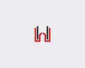 istock Letter W Logo Design. Monogram W Letter Emblem. 1342117525