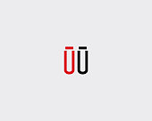 istock Letter U Logo Design. Monogram U Letter Emblem. 1342118005