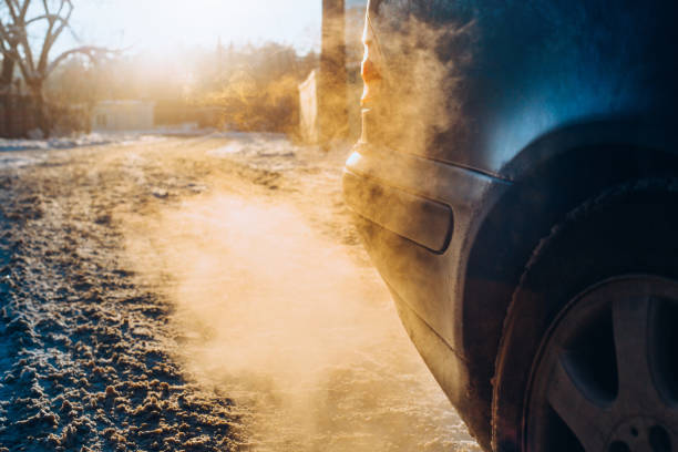 istock Smoke and air pollution damage the environment 1342119015