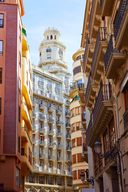 istock Valencia city downtown in Spain 1342120008