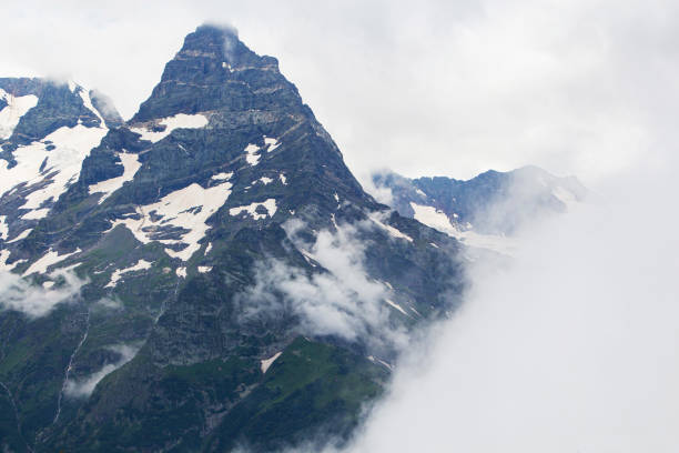 istock The Caucasus Mountains. Mountain peaks in summer. 1342121897