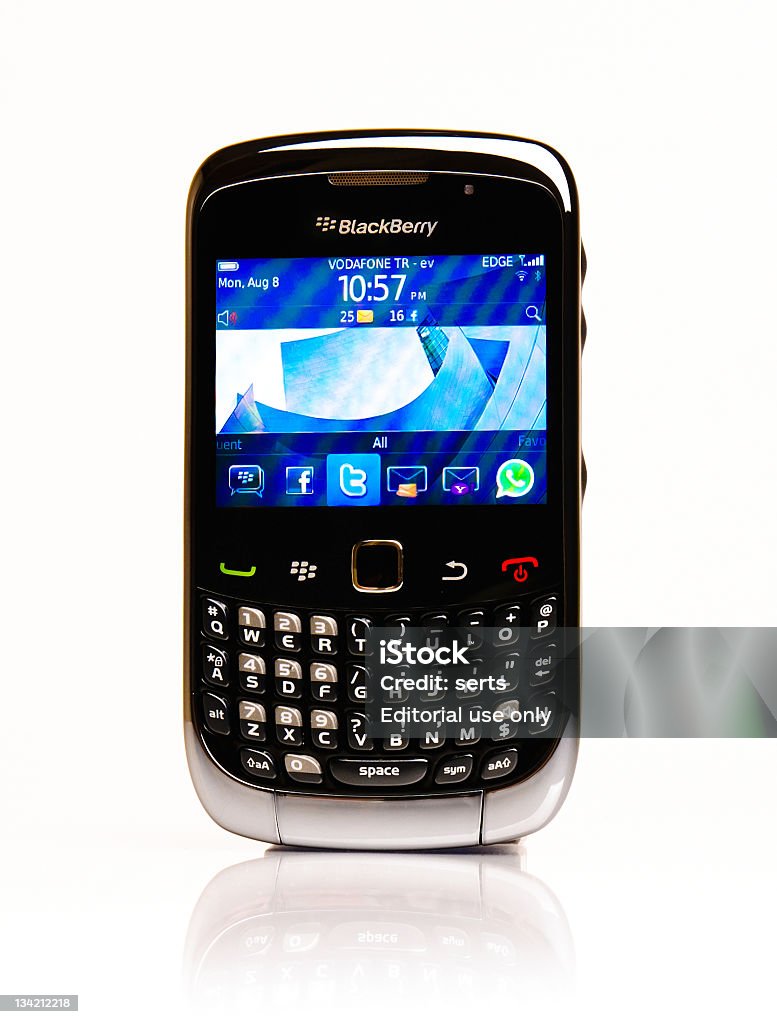 Blackberry Curve 3 g 9300 - Royalty-free 3G Foto de stock