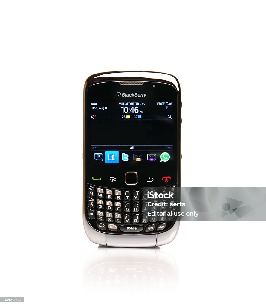 Blackberry Curve 3 g 9300 - Foto de stock de BlackBerry - Marca comercial royalty-free