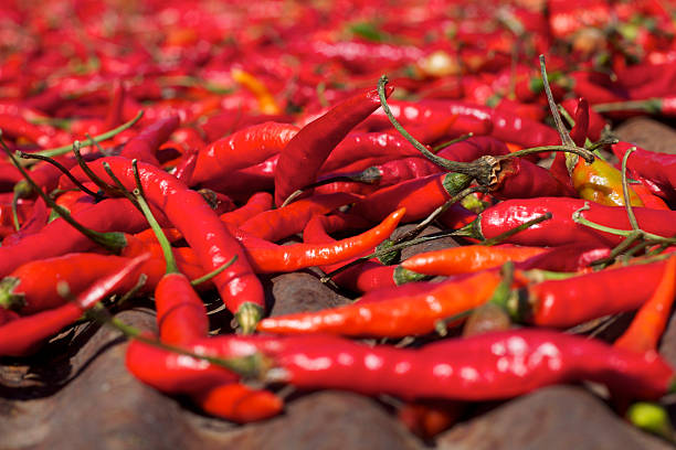 istock Close up of Thai Chillies 134212551