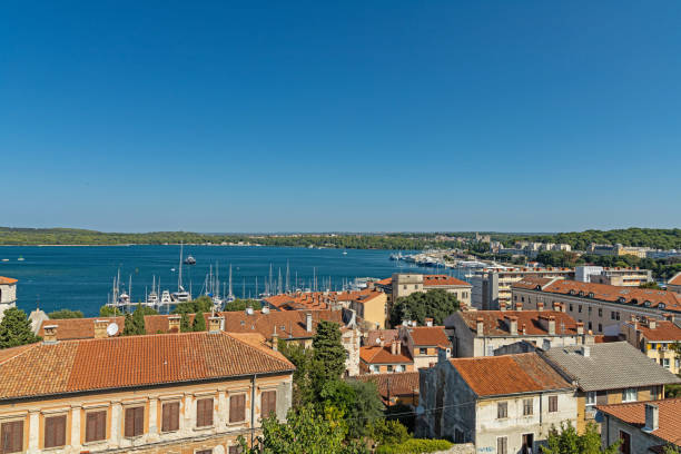 istock harbour view from castle hill in Pula in Croatia 1342125702