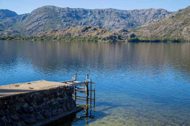 Lake of Sanabria, near Puebla de Sanabria, Castilla y Leon, Spain