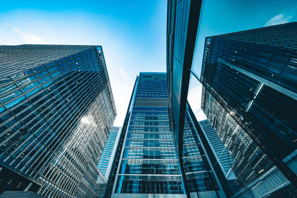 istock London skyline view Canary Wharf 1342133439