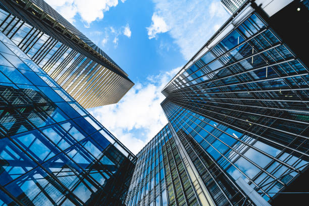 istock London skyline view Canary Wharf 1342137971