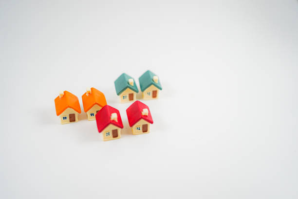 istock Miniature of the house (life plan and family planning) 1342153003