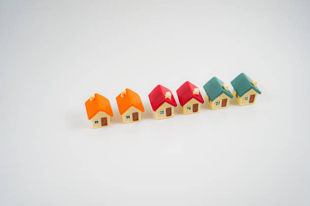 istock Miniature of the house (life plan and family planning) 1342153008